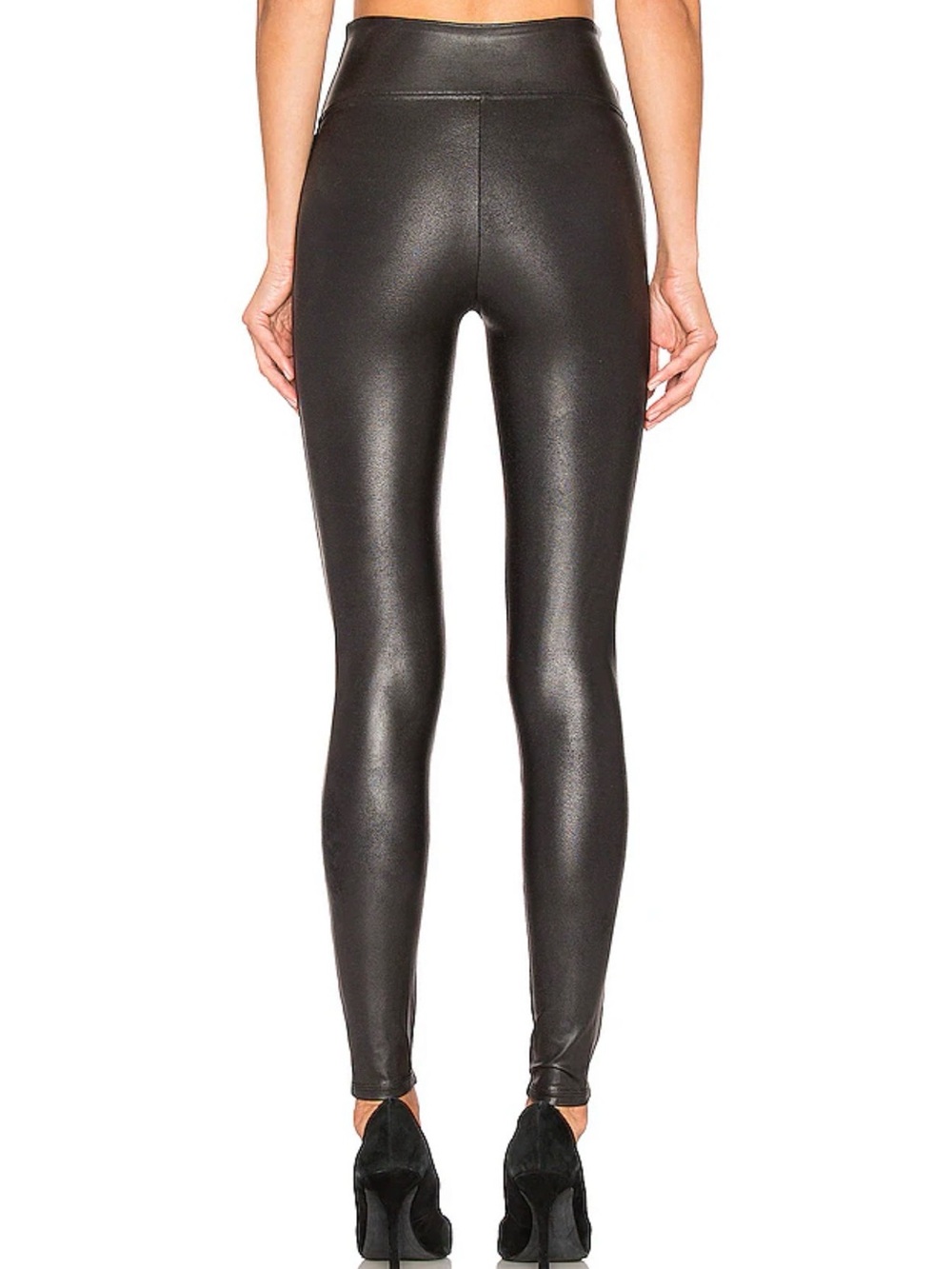 Spanx Faux Leather Pants Leggings Size 3X - Picture 4 of 5